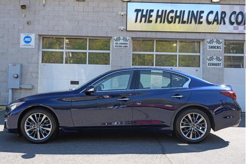 Grand Blue 2023 INFINITI Q50 3.0t LUXE