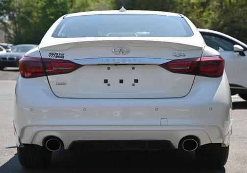 Majestic White 2023 INFINITI Q50 3.0t LUXE
