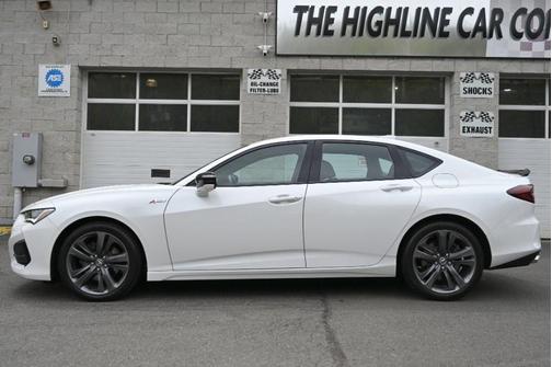 Platinum White Pearl 2023 Acura TLX A-Spec