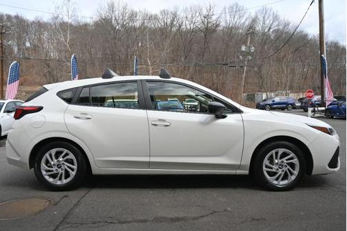 Crystal White Pearl 2024 Subaru Impreza Base