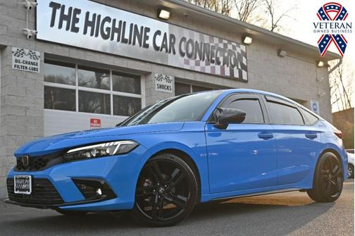 Boost Blue Pearl 2024 Honda Civic Sport Touring