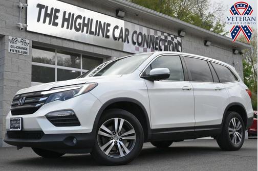 White Diamond Pearl 2017 Honda Pilot EX-L