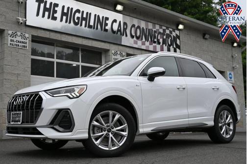 Arkona White 2025 Audi Q3 Premium 45 TFSI S line quattro Tiptronic