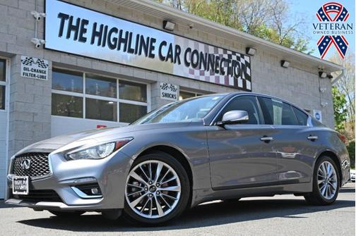 Graphite Shadow 2023 INFINITI Q50 3.0t LUXE
