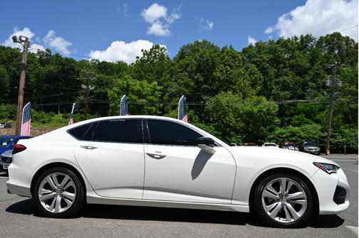 Platinum White Pearl 2021 Acura TLX Base