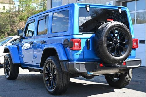 Hydro Blue Pearlcoat 2024 Jeep Wrangler 4xe Sahara
