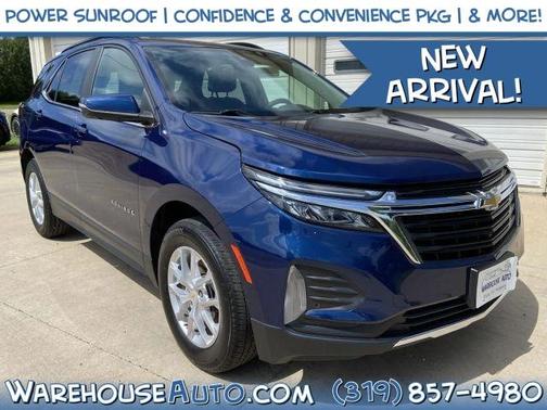 Blue 2023 Chevrolet Equinox 1LT
