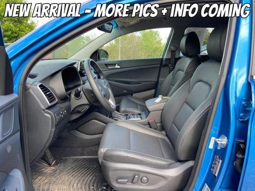 Blue 2021 Hyundai TUCSON Limited