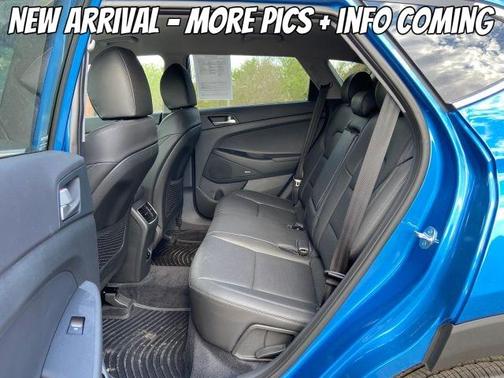 Blue 2021 Hyundai TUCSON Limited