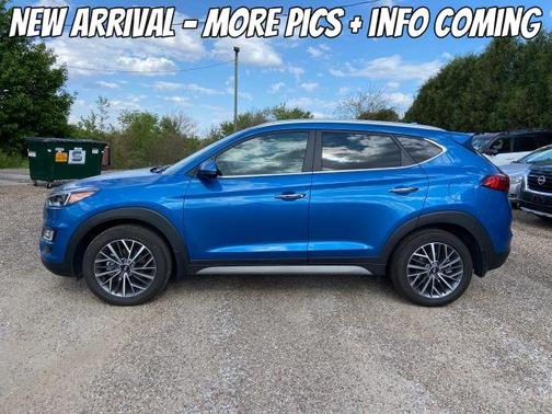 Blue 2021 Hyundai TUCSON Limited