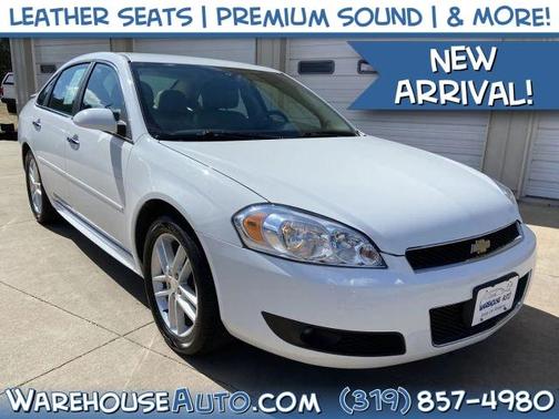 White 2016 Chevrolet Impala Limited LTZ