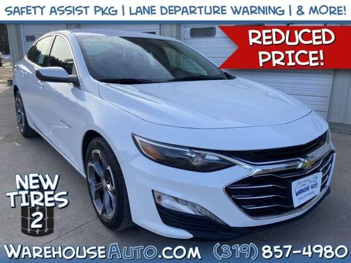White 2023 Chevrolet Malibu LT