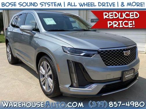 Silver 2023 Cadillac XT6 Premium Luxury AWD