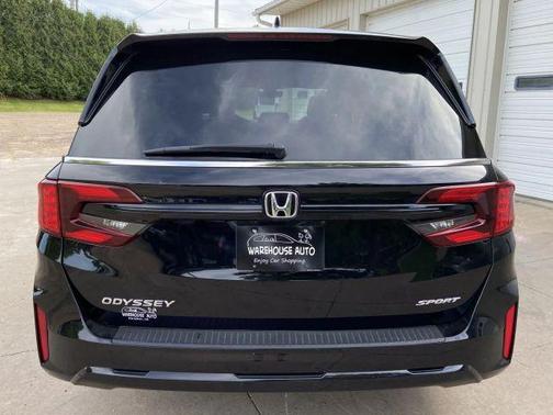 Black 2025 Honda Odyssey Sport-L