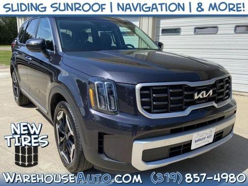 Gray 2025 Kia Telluride S