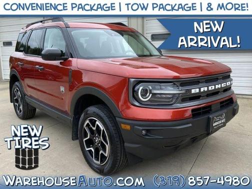 Red 2022 Ford Bronco Sport Big Bend