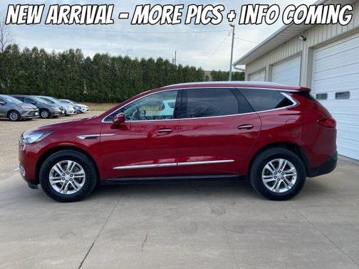 Red 2018 Buick Enclave Premium