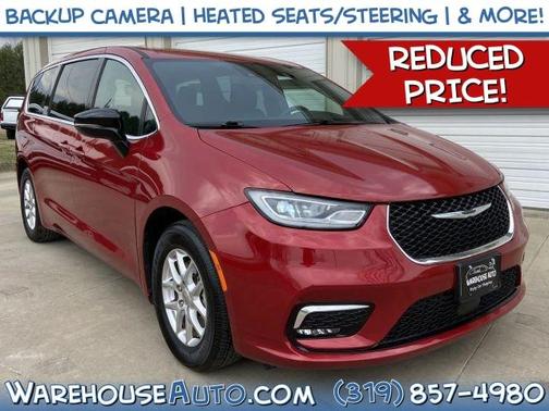 Red 2025 Chrysler Pacifica Select