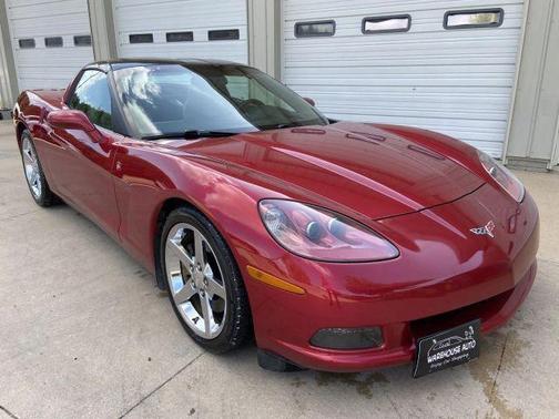 Red 2005 Chevrolet Corvette