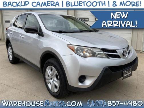Silver 2013 Toyota RAV4 LE