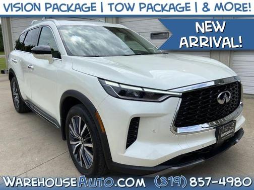 Majestic White 2023 INFINITI QX60 SENSORY