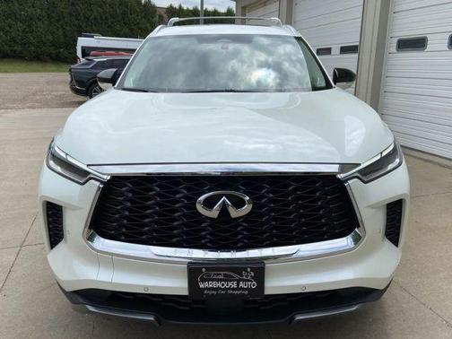 Majestic White 2023 INFINITI QX60 SENSORY