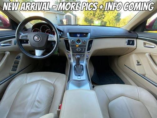 Red 2013 Cadillac CTS Luxury