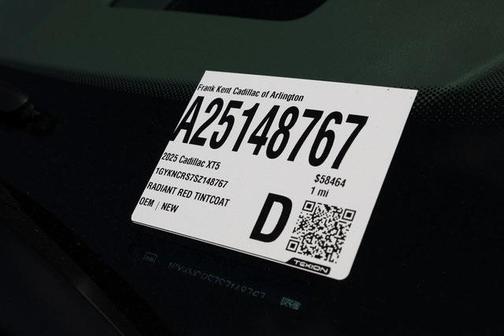 2025 Cadillac XT5 Premium Luxury