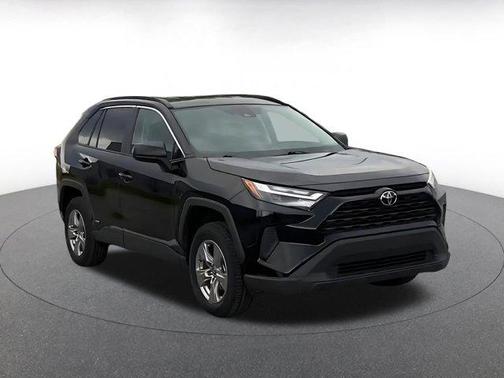 Black 2025 Toyota RAV4 Hybrid LE