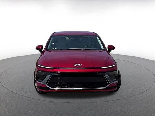 Red 2025 Hyundai SONATA Hybrid SEL