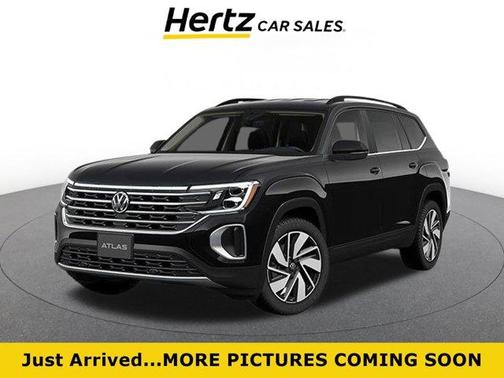 Deep Black Pearl Effect 2025 Volkswagen Atlas 2.0T SE
