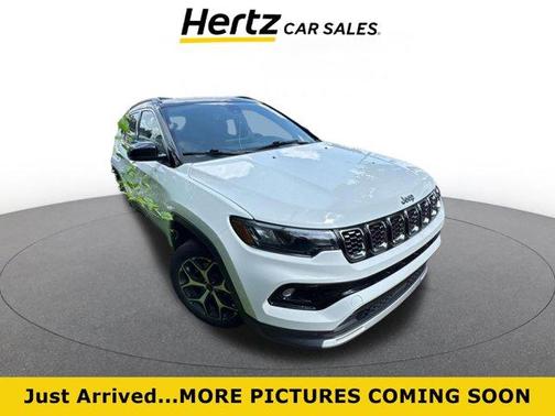 Bright White Clearcoat 2025 Jeep Compass Limited