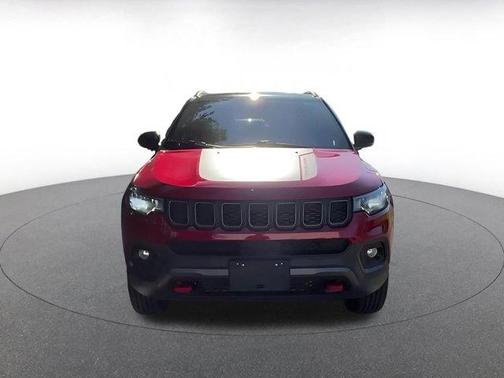 Red 2025 Jeep Compass Trailhawk