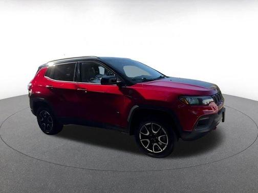 Red 2025 Jeep Compass Trailhawk