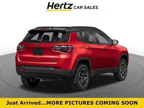 Red 2025 Jeep Compass Trailhawk