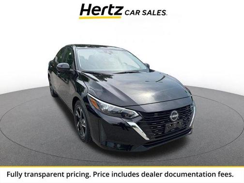 Black 2025 Nissan Sentra SV