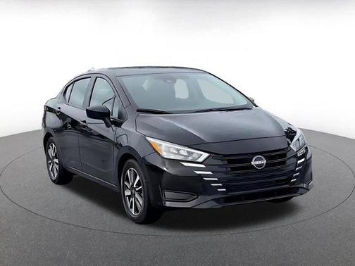 Black 2025 Nissan Versa 1.6 SV