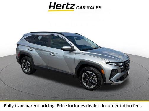 Shimmering Silver 2025 Hyundai TUCSON SEL