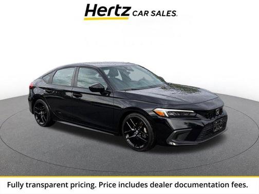 Black 2024 Honda Civic Sport