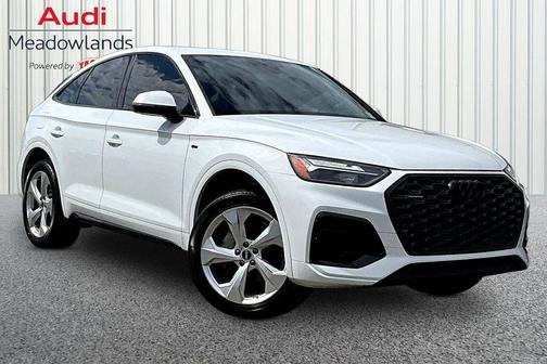 Glacier White Metallic 2023 Audi Q5 45 S line Premium Plus