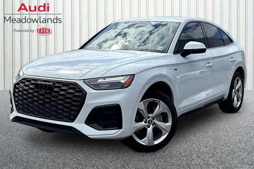 Glacier White Metallic 2023 Audi Q5 45 S line Premium Plus