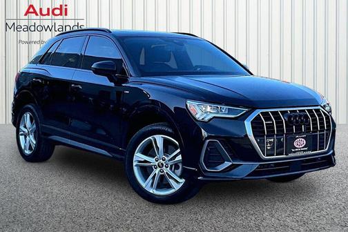 Black Metallic 2024 Audi Q3 Premium 45 TFSI S line quattro Tiptronic