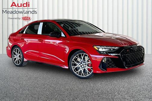 Progressive Red Metallic 2026 Audi RS 3 2.5T