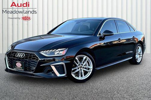 Mythos Black Metallic 2023 Audi A4 45 S line Premium