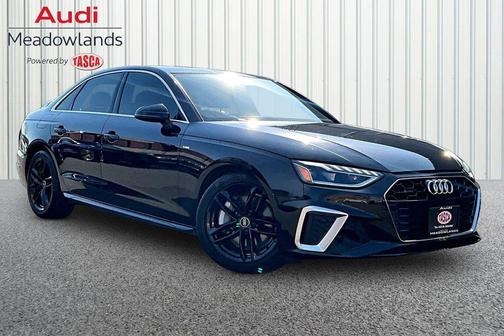 Mythos Black Metallic 2023 Audi A4 45 S line Premium