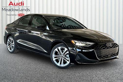 Brilliant Black 2026 Audi A3 quattro