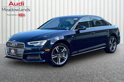 Moonlight Blue Metallic 2018 Audi A4 2.0T Premium Plus