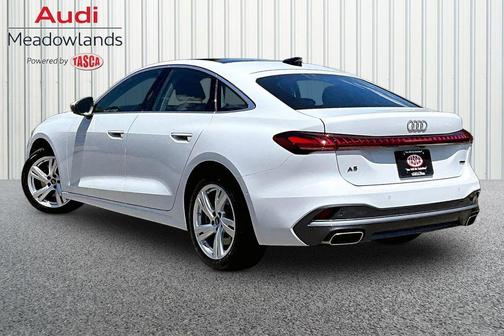 Glacier White Metallic 2025 Audi A5 Premium TFSI quattro S tronic