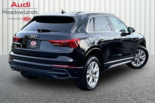Black Metallic 2025 Audi Q3 Premium 45 TFSI S line quattro Tiptronic