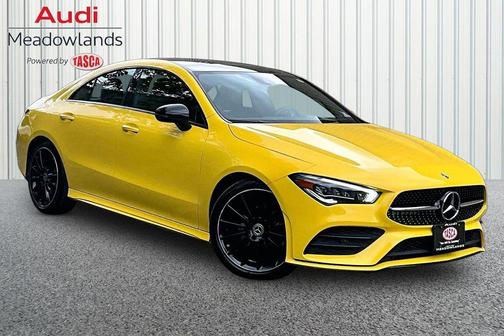 Sun Yellow 2020 Mercedes-Benz CLA 250 4MATIC